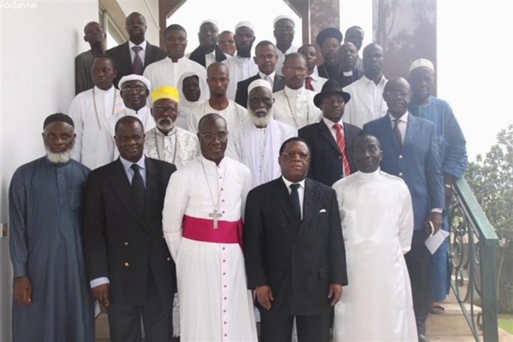 Déclaration : Les chefs religieux appellent les Ivoiriens au calme